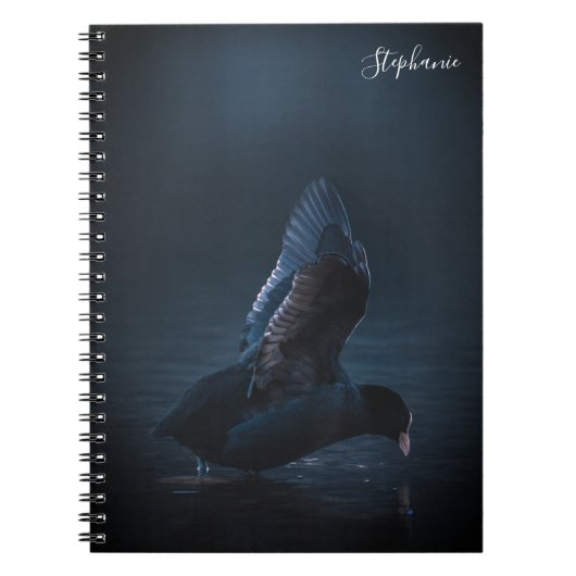 Carnet Oiseau Sur Eau (Devant)