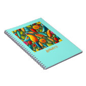 Carnet oiseau tropical (Côté Droit)