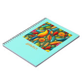 Carnet oiseau tropical (Côté gauche)