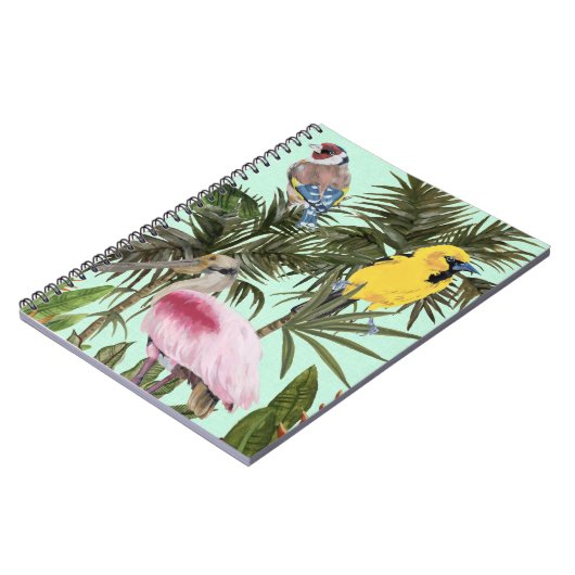 Carnet Oiseaux au paradis (Côté gauche)