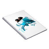 Carnet Oiseaux bleus masqués (Côté Droit)