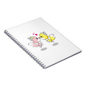 Carnet Oiseaux d'amour mignons (Côté Droit)