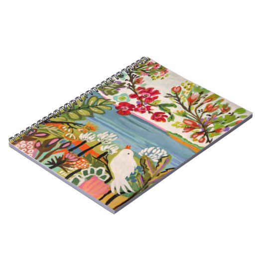 Carnet Oiseaux dans le jardin (Côté gauche)