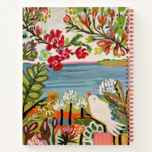 Carnet Oiseaux dans le jardin (Dos)