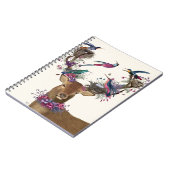 Carnet Oiseaux de cerfs, nids d'oiseaux tropicaux (Côté gauche)