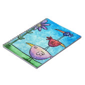 Carnet Oiseaux empilés (Côté gauche)