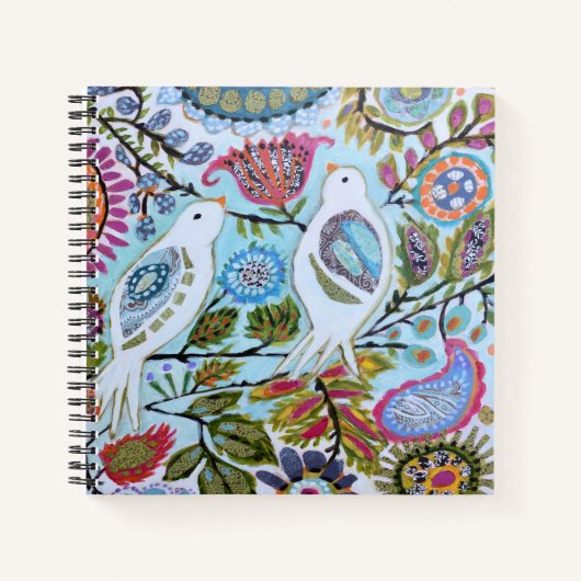 Carnet Oiseaux en papier I (Devant)