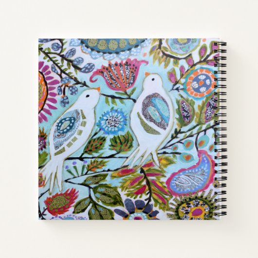 Carnet Oiseaux en papier I (Dos)