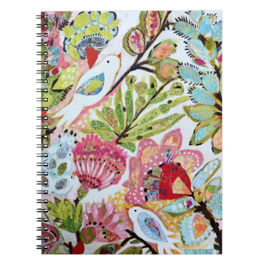 Carnet Oiseaux en papier II (Devant)