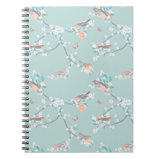 Carnet Oiseaux et fleurs (Devant)