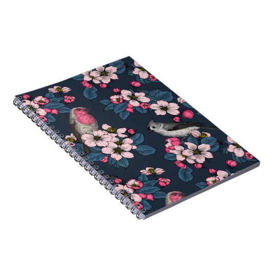 Carnet Oiseaux et fleurs (Côté Droit)