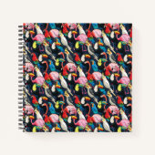 Carnet Oiseaux exotiques (Devant)