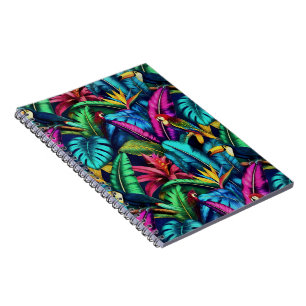 Carnet Oiseaux Exotiques Jungle Dreams Motif de Surface S