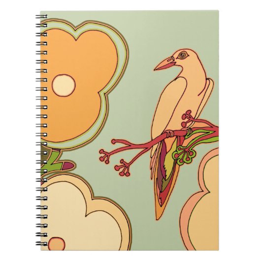 Carnet Oiseaux Fantaisistes (Devant)