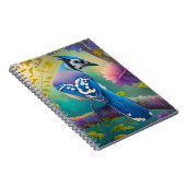 Carnet Oiseaux Fantastiques Geai Bleu (Côté Droit)