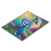 Carnet Oiseaux Fantastiques Geai Bleu (Côté gauche)
