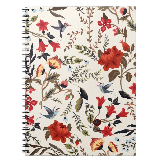 Carnet Oiseaux & Fleurs : Conception Florale transparente (Devant)