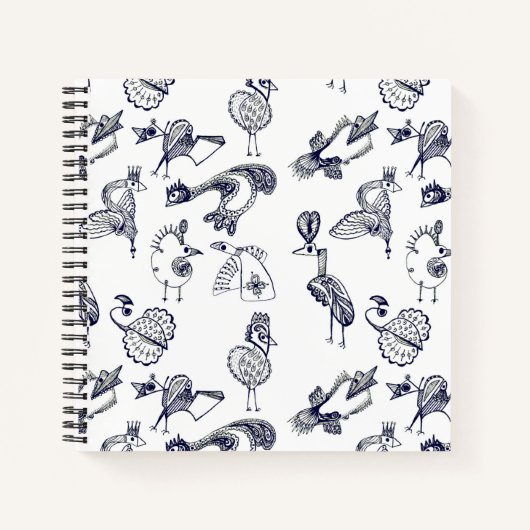Carnet Oiseaux fruités (Devant)