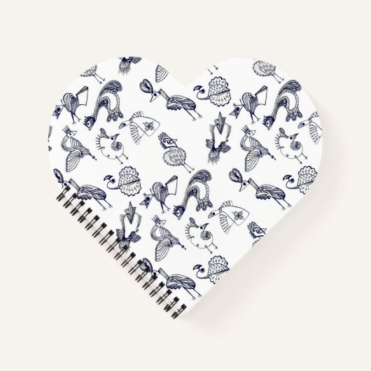 Carnet Oiseaux fruités (Devant)