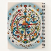 Carnet Oiseaux lunaires en Harmonie (Dos)