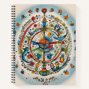 Carnet Oiseaux lunaires en Harmonie