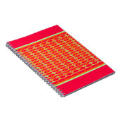 Carnet Oiseaux minimalistes sur grille (Côté Droit)