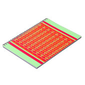 Carnet Oiseaux minimalistes sur grille (Côté gauche)