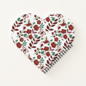 Carnet Oiseaux motifs et papillons floraux sans soudure (Dos)