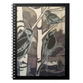 Carnet Oiseaux noirs (Devant)