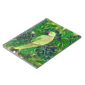 Carnet oiseaux, perroquets (Côté gauche)