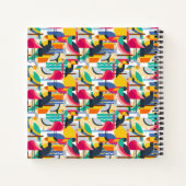 Carnet Oiseaux tropicaux géométriques (Dos)