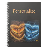 Carnet Oiseaux volant ensemble- (Devant)