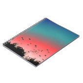 Carnet Oiseaux volant haut (Côté gauche)