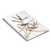 Carnet Oiseaux volants Vireo solitaire d'Audubon sur la c (Côté Droit)