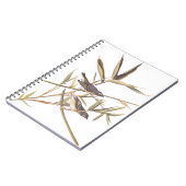 Carnet Oiseaux volants Vireo solitaire d'Audubon sur la c (Côté gauche)
