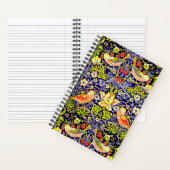 Carnet Oiseaux voleurs de fraises William Morris (À l'intérieur)