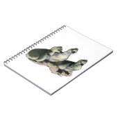 Carnet Oisons toulousains à huppe (Côté gauche)