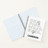 Carnet "Ok. Bien. Peu importe." - Snoopy (Intérieur)