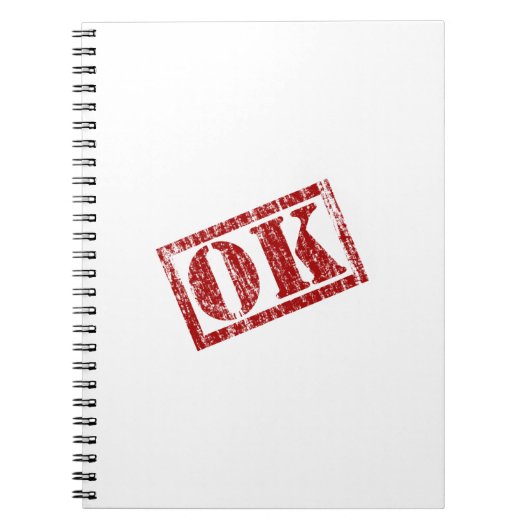 Carnet OK Écrit (Devant)