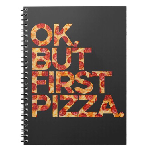 Carnet Ok Mais D'abord Pizza (Devant)