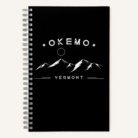 Carnet Okemo Montagne Vermont (Recto)