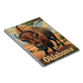 Carnet Oklahoma Bison Vintage (Côté Droit)