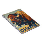 Carnet Oklahoma Bison Vintage (Côté Droit)