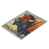 Carnet Oklahoma Bison Vintage (Côté gauche)