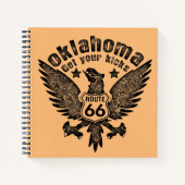 Carnet Oklahoma prenez vos kicks (Devant)