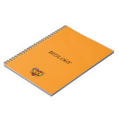 Carnet Olga Cœur Jaune (Côté gauche)