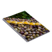 Carnet Olives exposées au marché (Côté Droit)
