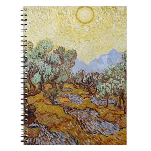 Carnet Oliviers de Vincent van Gogh |, 1889 (Devant)