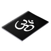 Carnet Om Coussin Noir (Côté gauche)