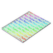 Carnet Om Mani Padme Hum (Côté gauche)